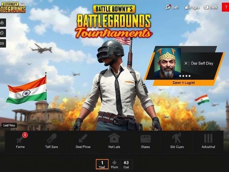 PUBG Indian Slayer gameplay screenshot showing battle royale action